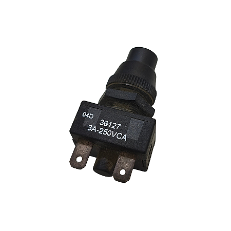 Chave Elétrica Unipolar de 3A Pushbutt - 36127 - MAR-GIRIUS