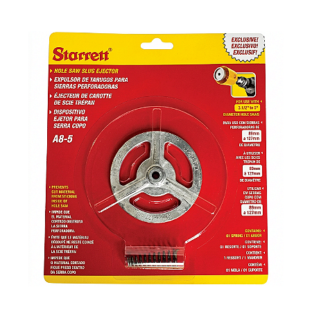 Ejetor para Serra Copo 89 a 127mm - KA8-5 - STARRETT