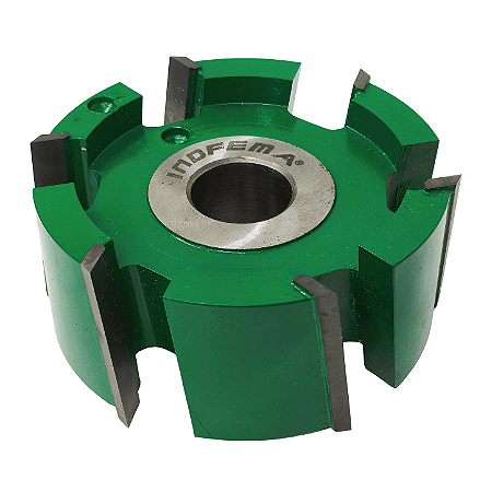 Fresa para Moldura 125x55x30 Rebaixe - INDFEMA