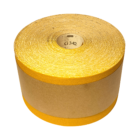 Lixa Papel G342 120mm Grão 180 - ROLO COM 50m - ALCAR
