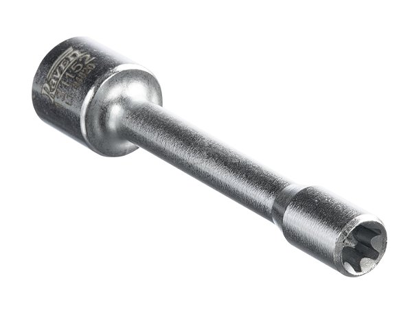 RAVEN 131152 - Chave Torx Interno E-12, encaixe de 1/2", para Parafusos do Cabeçote dos Motores - GENERAL MOTORS