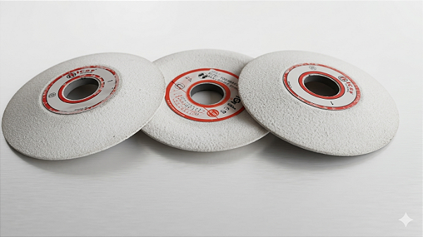 Rebolo Prato Branco 6"x5/8"x1.1/4" (152,4x15,9x31,8mm) GRÃO-80