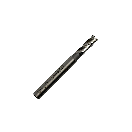Fresa 4,5mm 4 Cortes Topo DIN844AN – 1501/110018 – INDAÇO