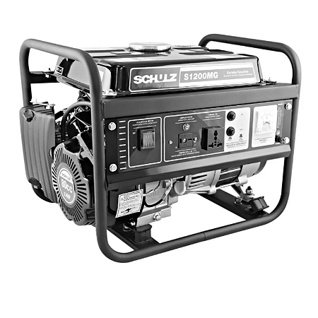 Gerador a Gasolina 1200W 1,0kva Bivolt S1200MG - SCHULZ