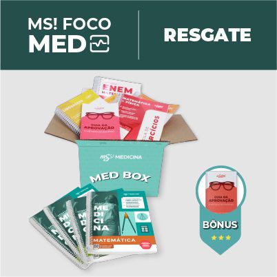 RESGATE MED Box: Apostilas e Livros - MS! Foco MED ENEM 2022 - 2023