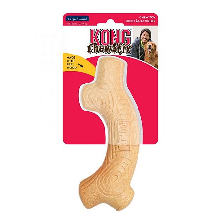 Brinquedo Mordedor p/ Cachorro Kong Chewstix Stick Bastão G