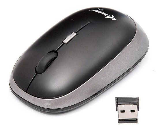 Mouse sem fio com Receptor USB Knup G24
