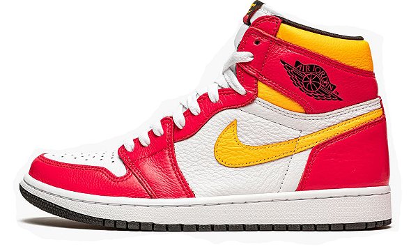 nike air jordan 1 retro high red white