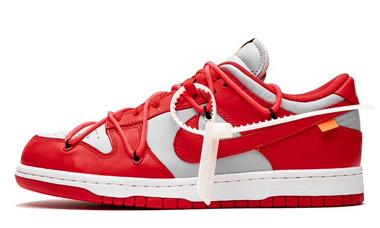 Nike Dunk Low x Off-White "University Red"