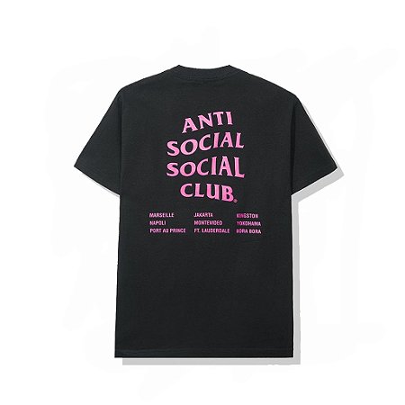 Anti Social Social Club - Camiseta Club Med "Black"