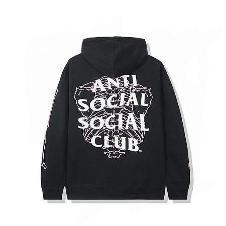 Anti Social Social Club - Moletom Car Underwater "Black'