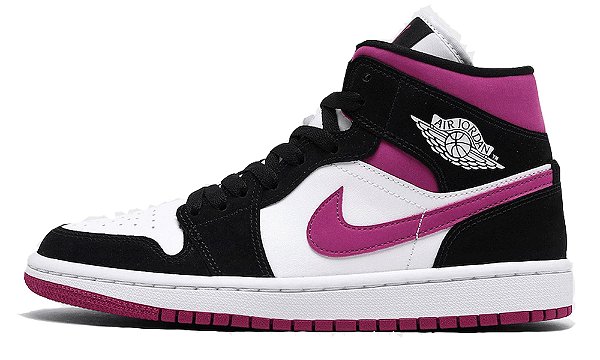 air jordan 1 mid branco