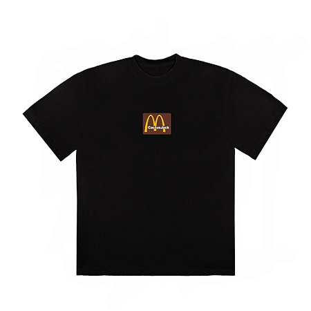 Travis Scott x McDonald's - Camiseta Sesame Inv "Black"