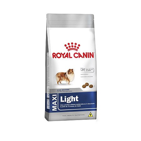 Ração Royal Canin Maxi Light para Cães Adultos ou Idosos obesos de Raças Grandes - 15 Kg