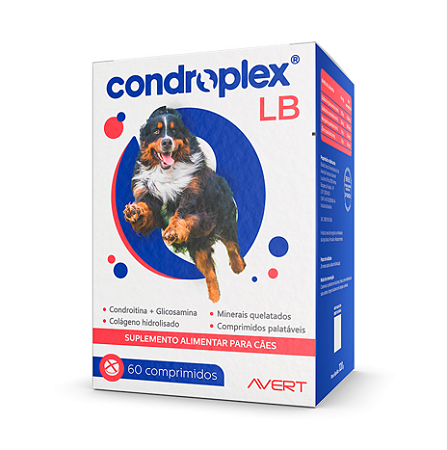 Suplemento Avert Condroplex LB com 60 Comprimidos