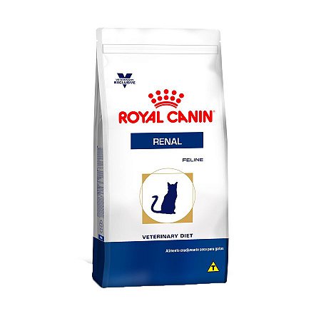 Ração Royal Canin Feline Veterinary Diet Renal para Gatos com Doenças Renais