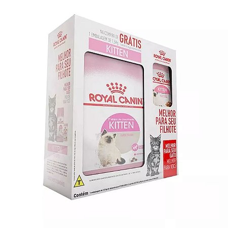 Combo Ração Royal Canin Feline Kitten