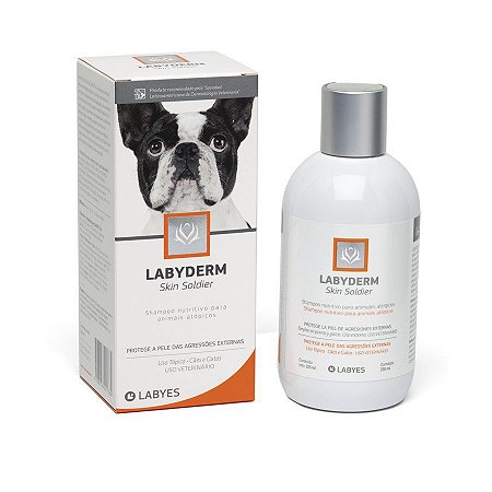 Shampoo Labyes Skin Soldier para Cães e Gatos 220ml