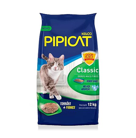 Areia Sanitária Kelco Pipicat Classic 4Kgs