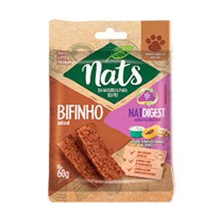 Snack Nats para Cães NatDigest - 60g