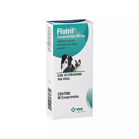 Flotril MSD 50mg 10 Comprimidos