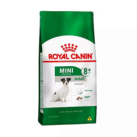 Ração Royal Canin Mini Adult para Cães Adultos de Raças Pequenas com 8 anos ou mais de Idade