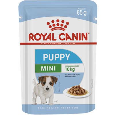Ração Royal Canin Sachê Size Health Nutrition Puppy Wet para Cães Filhotes Raças Pequenas - 85g