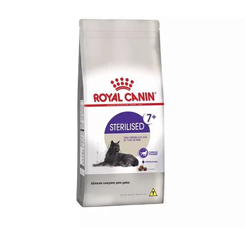 Ração Royal Canin Sterilised 7+ Gatos Adultos 4KG