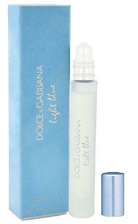 Perfume de bolso Dolce Gabbana Light Blue Roller Ball feminino 7,4ml -  Fluenzi