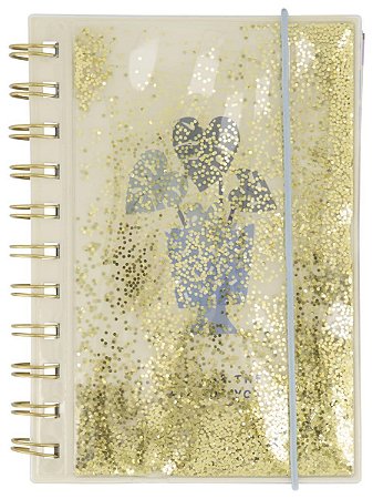 Caderno Luxo Glitter Hema