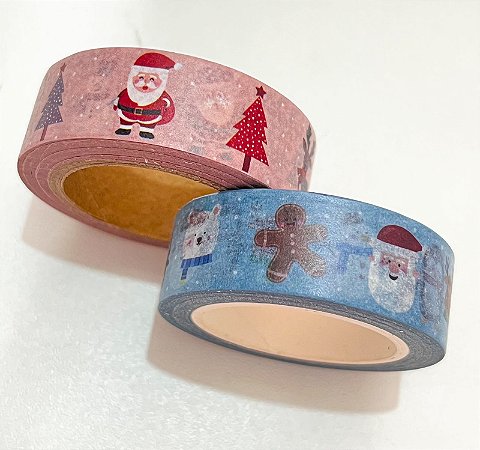 Washi Tape Papai Noel
