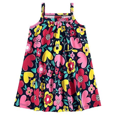 Vestido Infantil Regata Floral Kyly 111083