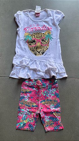 Conjunto Infantil Onça Paradise - 8