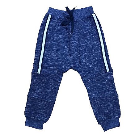 Calça Moletom Faixas Laterais Pega Mania 21725