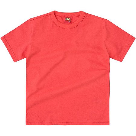 Camiseta Infantil Basica Laranja Kyly 107628