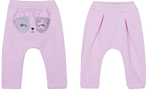 Calça Bebê Saruel Rosa Serelepe 5918