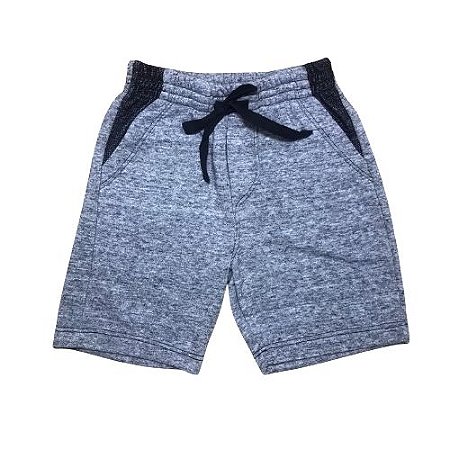 Bermuda Infantil Fleece Cinza Pega Mania 81461