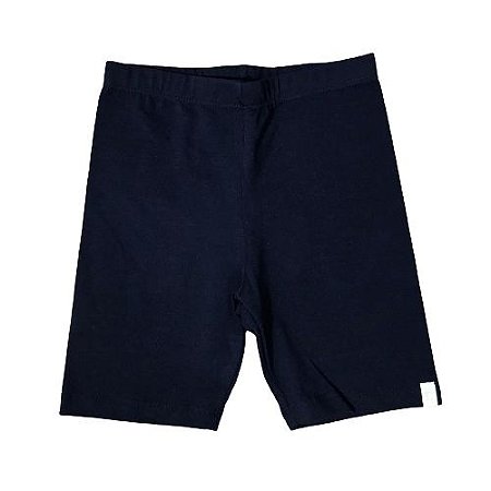 Short Infantil Cotton Ciclista Pega Mania 81454 Preto