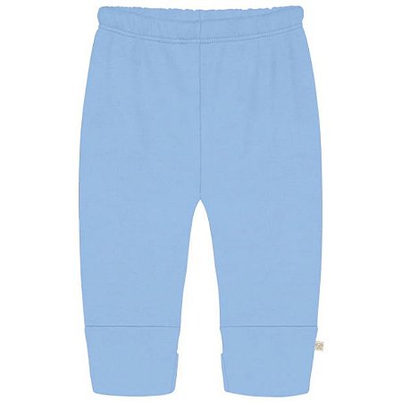 Calça (mijão) p/ Bebê em Suedine Pingo Lelê 65442 Azul