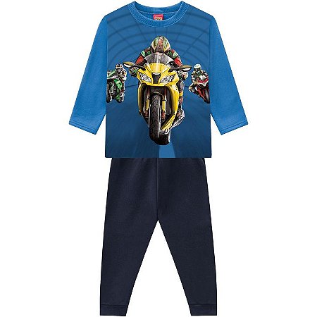 Conjunto Infantil Casado + Calça Moletom Moto Kyly 207463