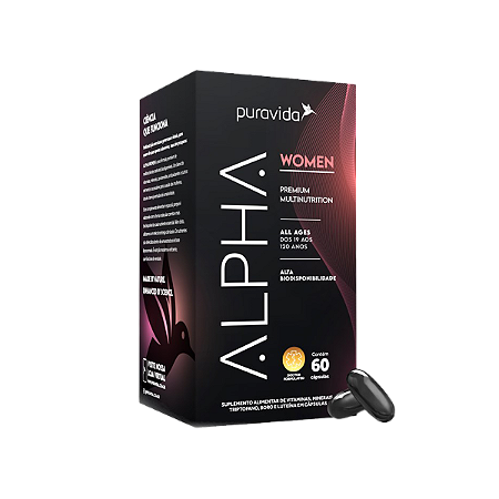 Alpha Women Multivitaminico (60 cápsulas) Puravida