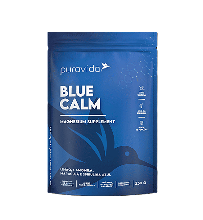 Blue Calm Sabor Limão Maracujá 250g Puravida