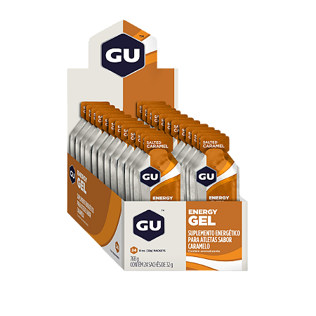 GU ENERGY GEL CARAMELO (CAIXA C/24)