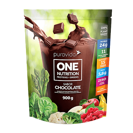 ONE NUTRITION VEGAN PROTEIN SABOR CHOCOLATE (900G) Puravida