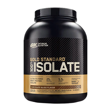 GOLD STANDARD 100% ISOLATE WHEY PROTEIN CHOCOLATE BLISS OPTIMUM NUTRITION (2,36KG)