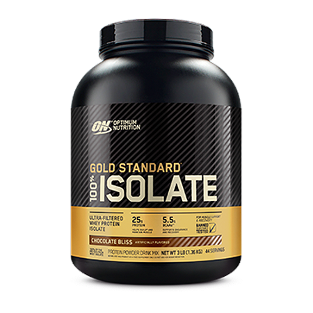 GOLD STANDARD 100% ISOLATE WHEY PROTEIN CHOCOLATE BLISS OPTIMUM NUTRITION (1,36KG)