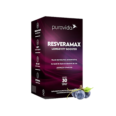 RESVERAMAX (30 cápsulas) PURAVIDA