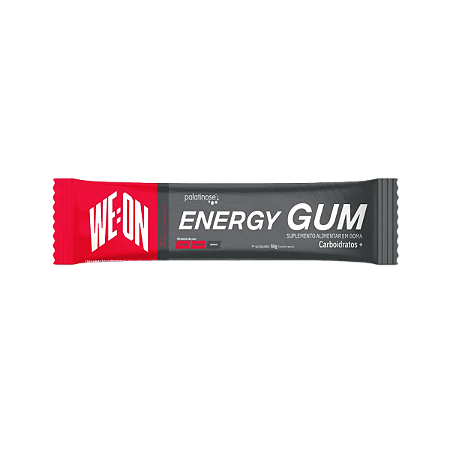 WE:ON ENERGY GUM SABOR MORANGO (CAIXA C/ 12)