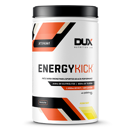 Energy Kick Pote 1000g Abacaxi DUX Nutrition