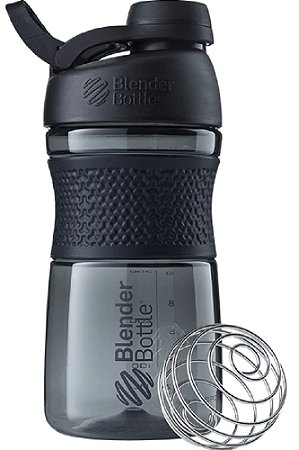 Coqueteleira Sportmixer Twist Preta 590ml Blender Bottle